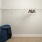 a large closet area with shelves