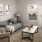 a living room with a couch and a coffee table